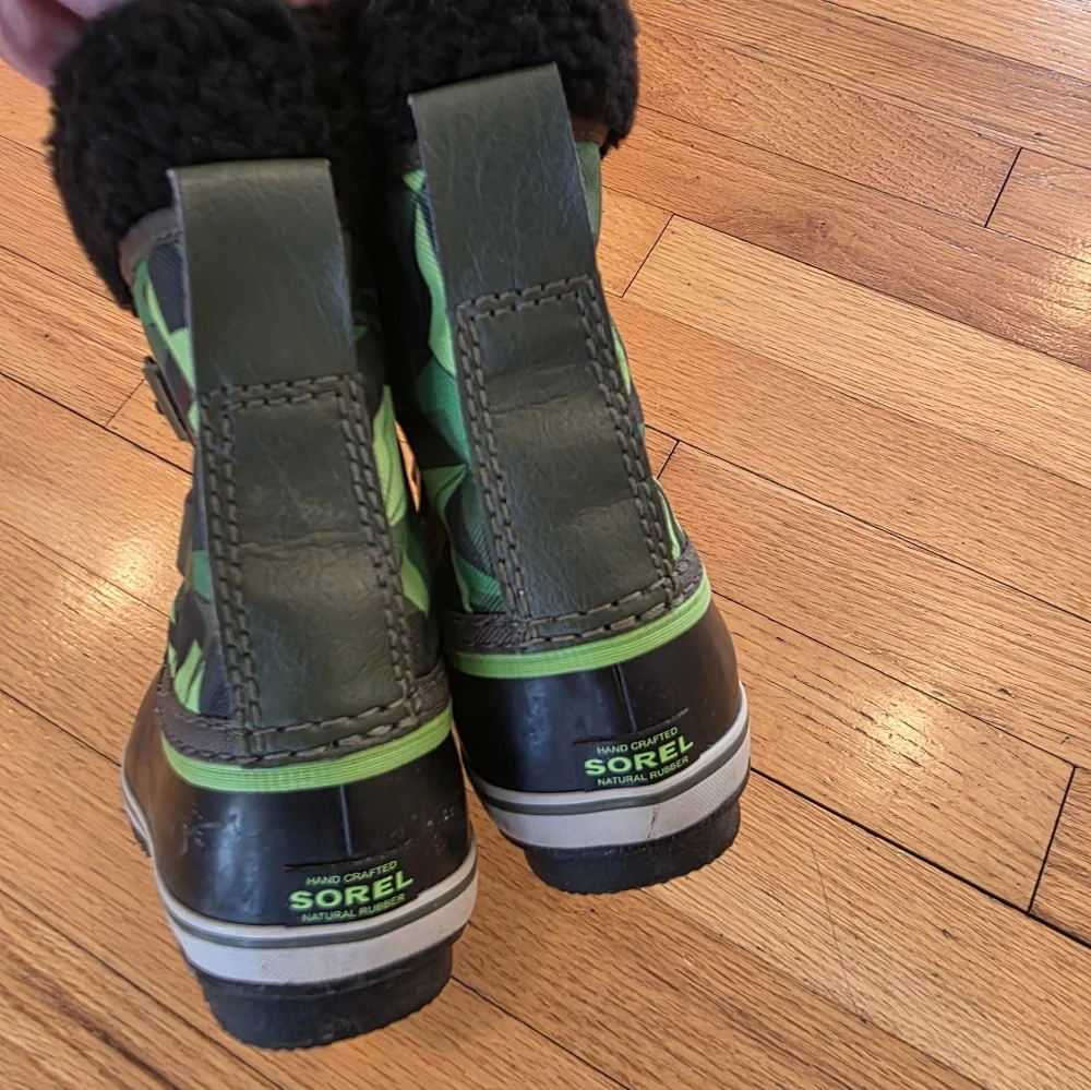 Sorel Waterproof Camo Winter Boots